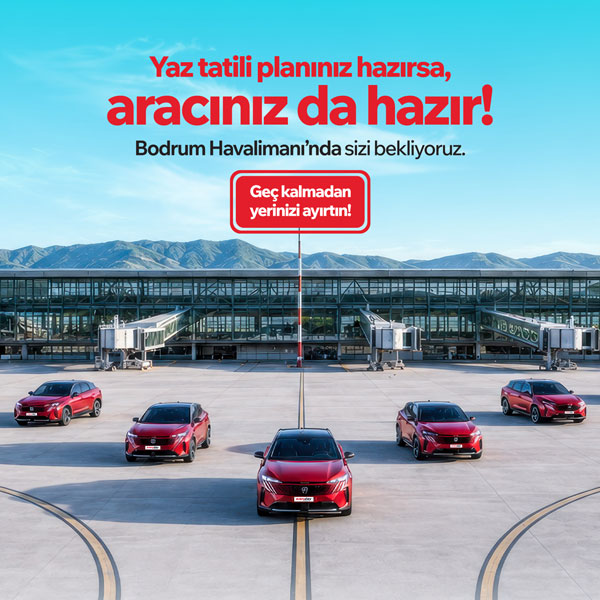 Everyday Rent a Car Ayrıcalığıyla Bodrum Havalimanı Araç Kiralama En Uygun Fiyata!